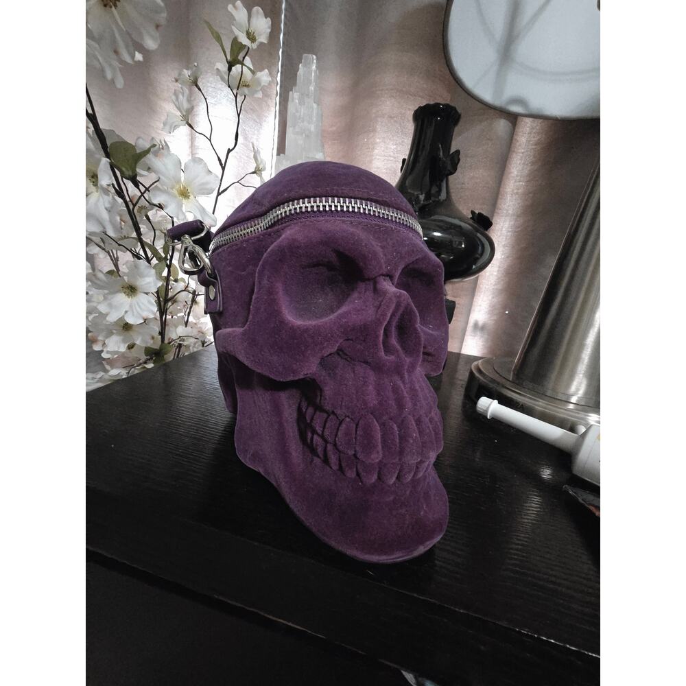 Killstar Grave Digger Dark Purple Purse